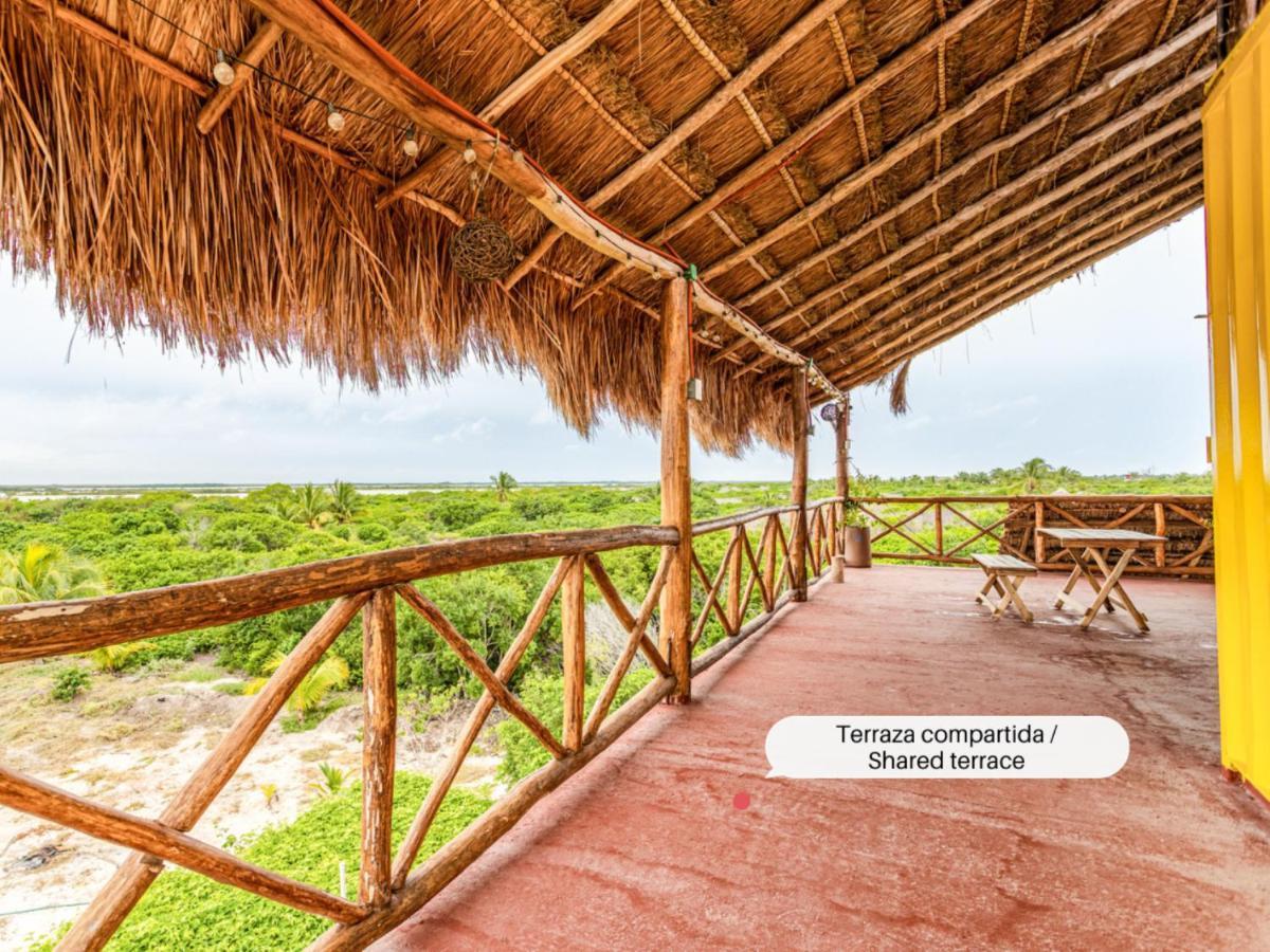 Ferienwohnung Hostpal Experiencia En El Manglar Chelem Exterior foto