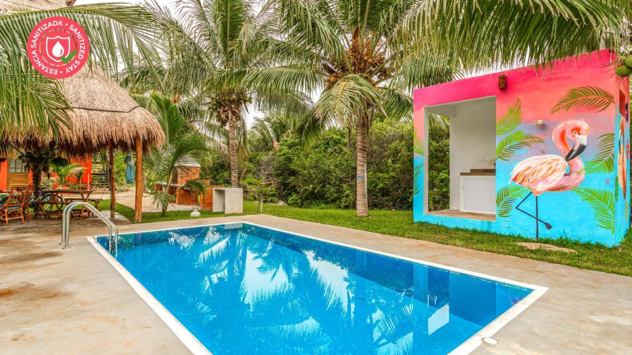 Ferienwohnung Hostpal Experiencia En El Manglar Chelem Exterior foto